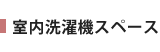 室内洗濯機スペース