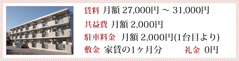 リュミエールレジデンス・料金