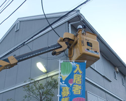 Bフレッツマンションタイプ工事中